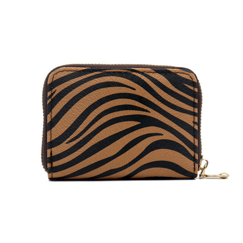Wholesale Leopard Print Large Capacity Wallet Accordion Card Holder
